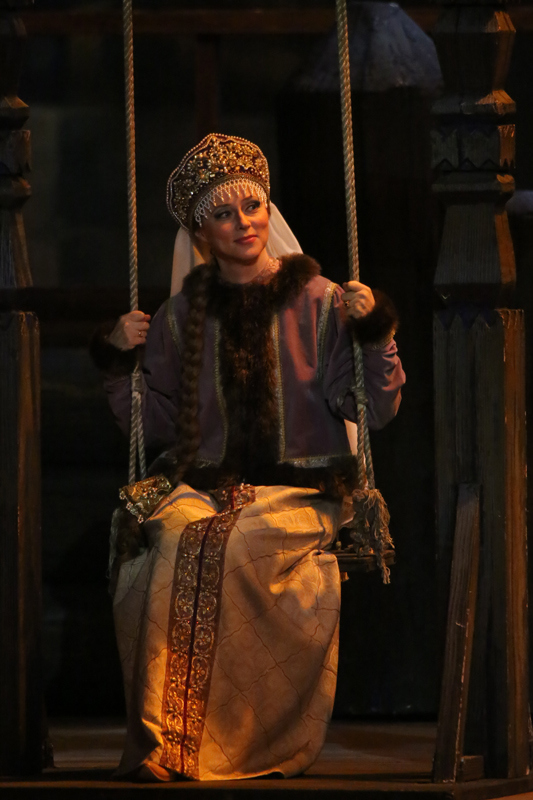 As Dunyasha in The Tsar's Bride.Photo by Damir Yusupov.