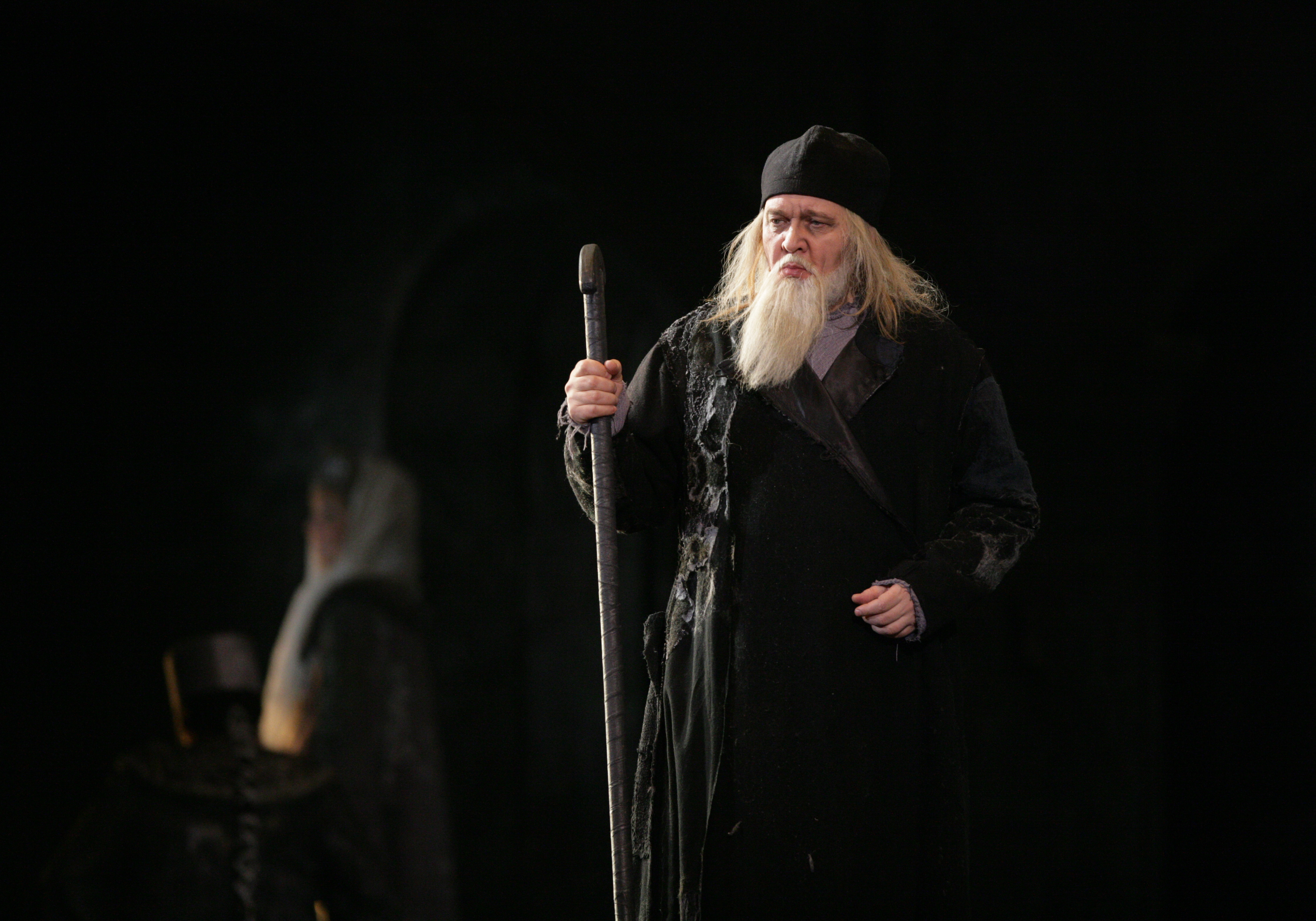 As Pimen in Boris Godunov. Photo by Damir Yusupov.