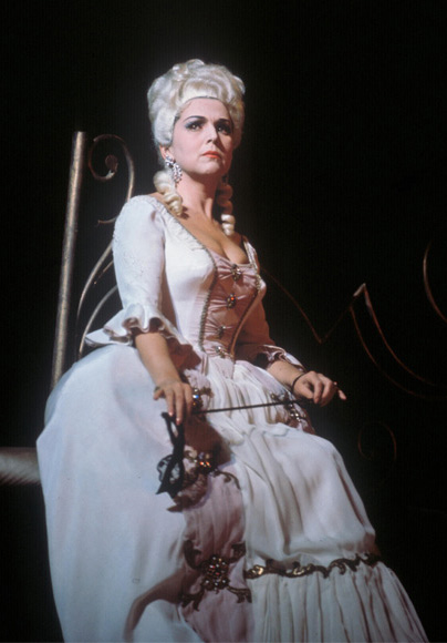 As Liza in The Queen of Spades.Photo from the Bolshoi Theatre museum.