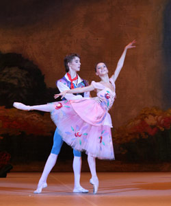 La Fille mal gardée. Premiere of the ballet