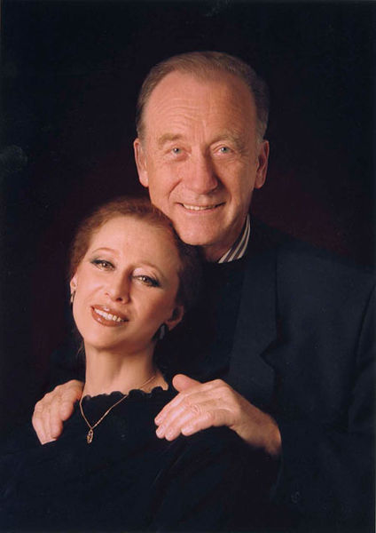 Maya Plisetskaya and Rodion Shchedrin — together as always.