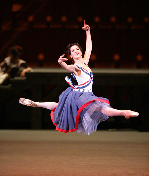 As Jeanne in The Flames of Paris.Photo by Damir Yusupov.