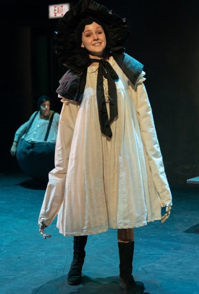 As Juliet in The Little Sweep.  Photo by Pavel Rychkov.  