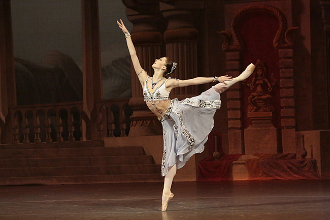 As Gamzatti in La Bayadere. Photo by Damir Yusupov.