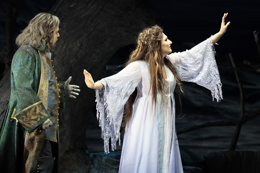 Rusalka. In the title part.  Miklós Sebestyén as The Water Sprite. Photo by Damir Yusupov.