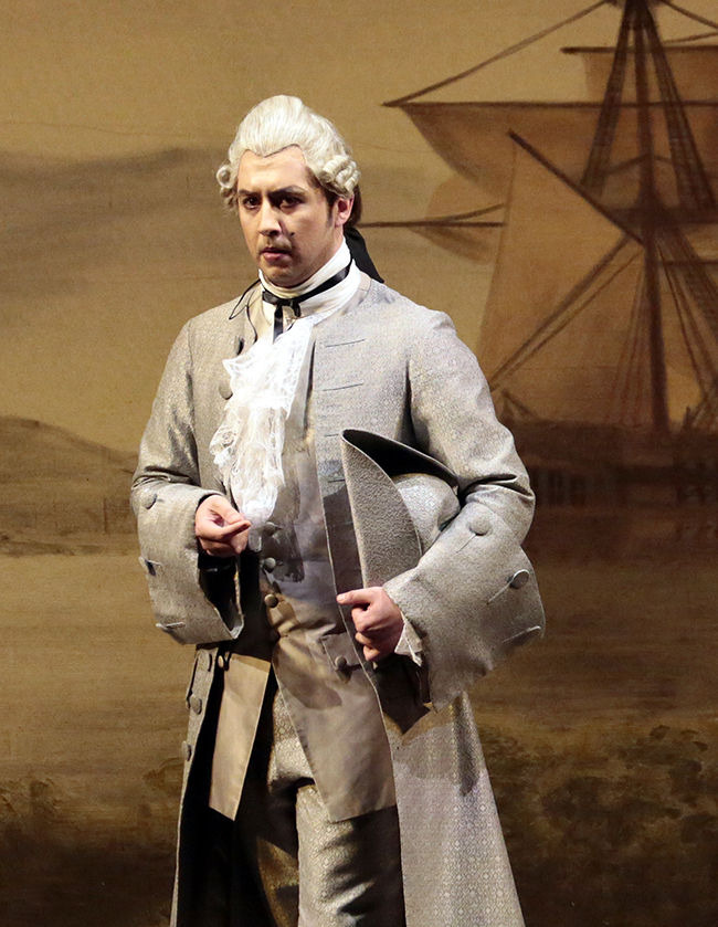 As Don Alfonso in Così fan tutte. Photo by Damir Yusupov.