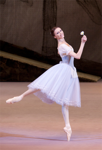 In the title in Giselle. Photo by Elena Fetisova.