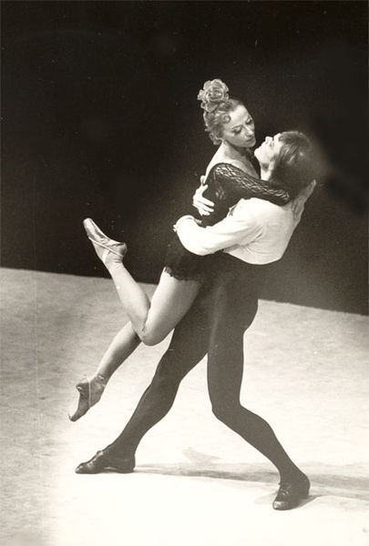 As Jose in Carmen Suite.Photo by Georgy Soloviev (from The Bolshoi Theatre museum).