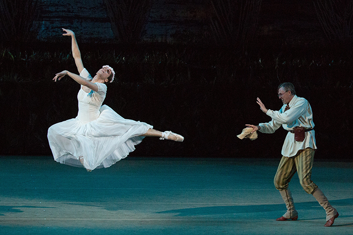 As Ballet Dance in The Bright Stream. Alexei Loparevich as Old Dacha Dweller.Photo by Mikhail Logvinov.