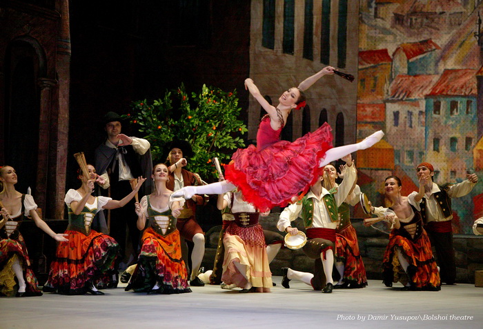 As Kitri in Don Quixote. Photo by Damir Yusupov.