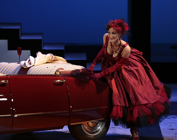 As Susanna in Le Nozze di Figaro. Photo by Damir Yusupov.