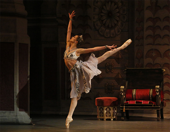 As Gamzatti in La Bayadere. Photo by Damir Yusupov.