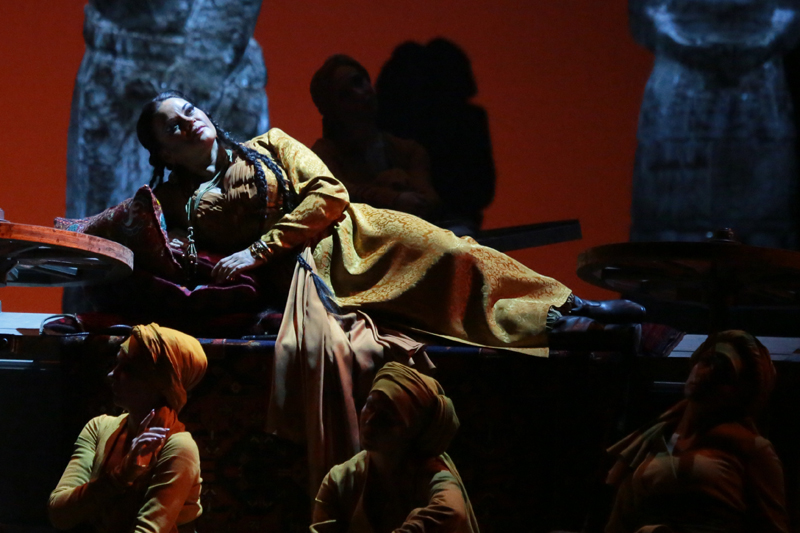 As Konchakovna in Prince Igor.Photo by Damir Yusupov.