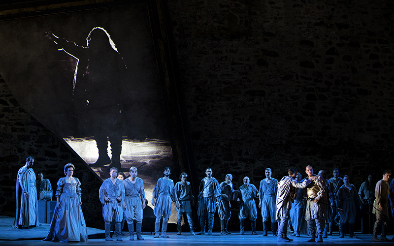 A scene from the performance. <br/> Photo: Soila Puurtinen/ Savonlinna Opera Festival.