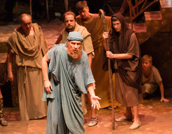 As Old Man in Servilia.  Photo by Vladimir Mayorov.