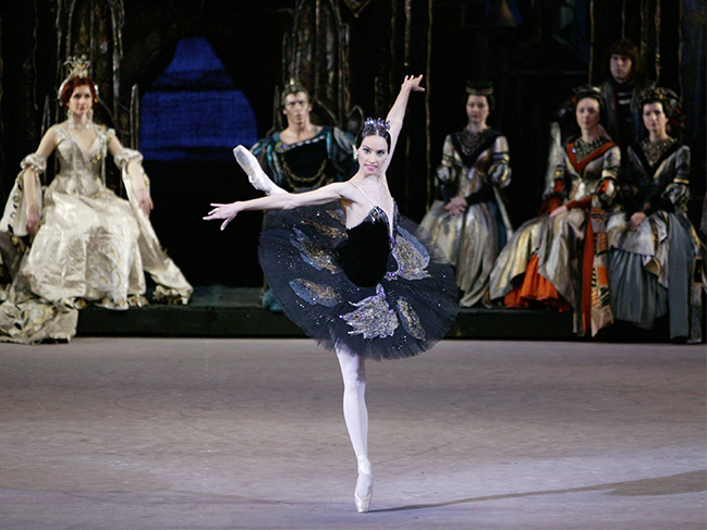 As Odile in Swan Lake. Photo by Damir Yusupov.