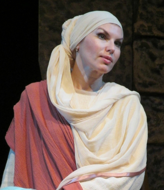 As Martha in Lazarus, oder Die Feier der Auferstehung.  Photo by Ivan Murzin.