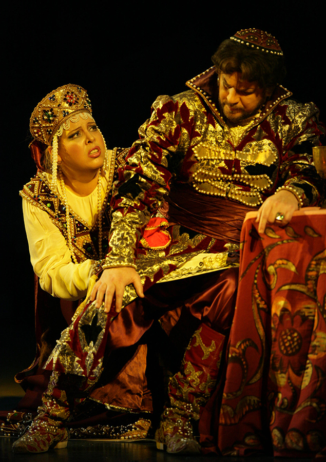 As Lyubasha in The Tsar's Braide. Photo by Damir Yusupov.