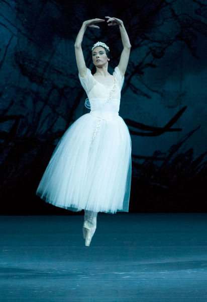 Maria Allash as Myrtha.<br/> Photo by Elena Fetisova.