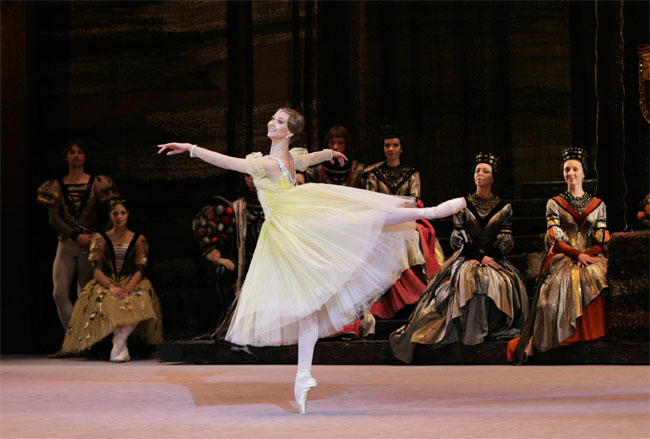 As Friend to Prince in Swan Lake. Photo by Damir Yusupov.