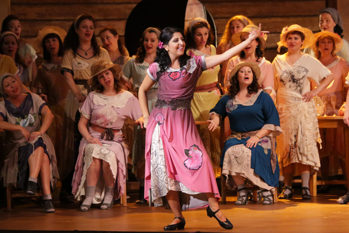 Varduhi Abrahamyan as Carmen.<br/>Photo by Damir Yusupov.