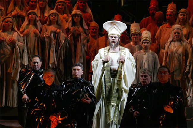 As Zaccaria in Nabucco.Photo by Damir Yusupov.