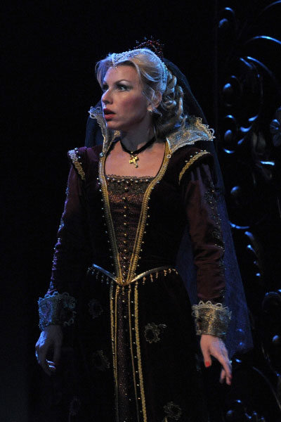 As Donna Anna in Don Giovanni, ossia Il dissoluto punito.   Photo by Vladimir Mayorov.