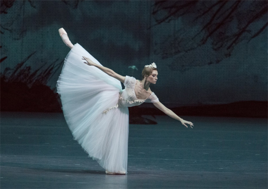 As Myrtha in Giselle. Photo by Elena Fetisova.