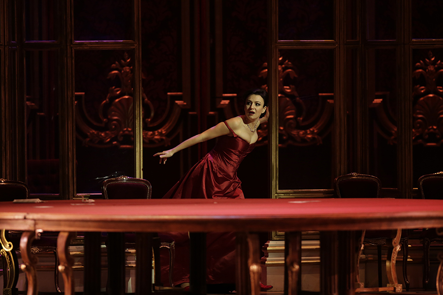 Irina Lungu as Violetta. <br/>Photo by Damir Yusupov. 