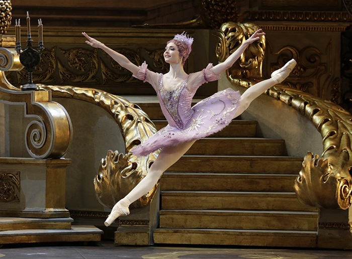 As Lilac Fairy in The Sleeping Beauty. Photo by Damir Yusupov.