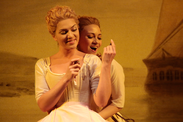 As Fiordiligi in Cosi fan tutte.Yulia Mazurova as Dorabella.Photo by Damir Yusupov.