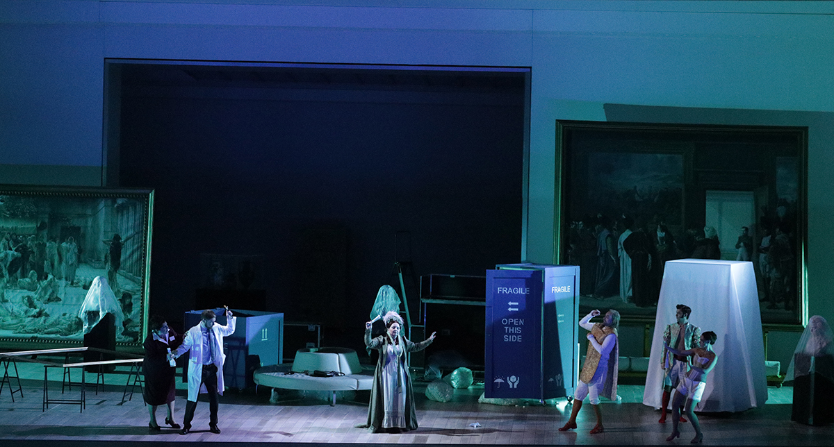 A scene from the performance. <br/>Photo by Damir Yusupov.