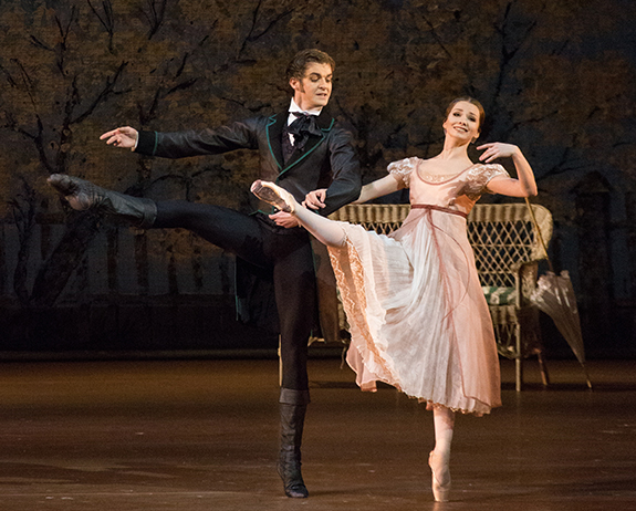 In the title part in Onegin. Evgenia Obraztsova as Tatiana.Photo by Mikhail Logvinov.