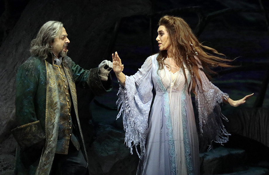 Rusalka. In the title part.  Denis Makarov as The Water Sprite. Photo by Damir Yusupov.