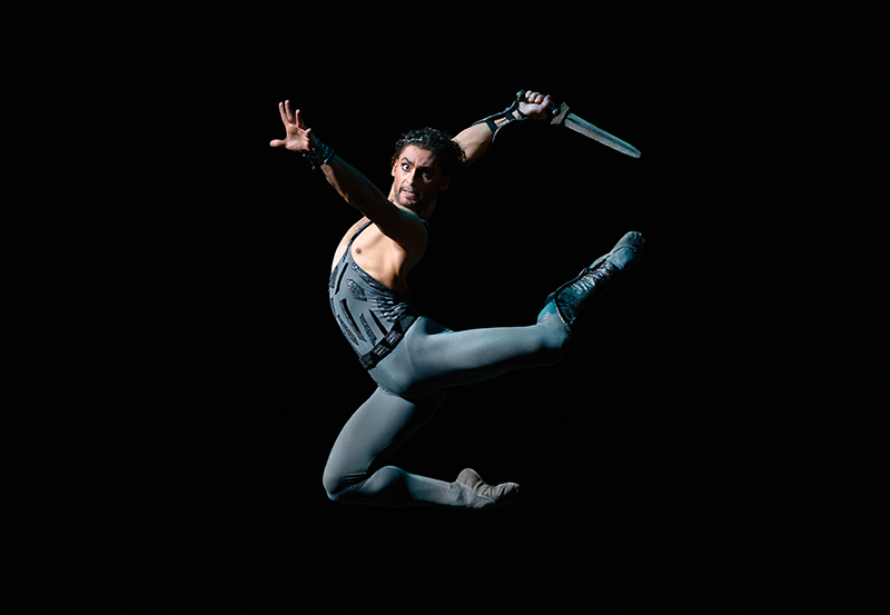 Ivan Vasiliev as Spartacus. Photo by Natalia Voronova.