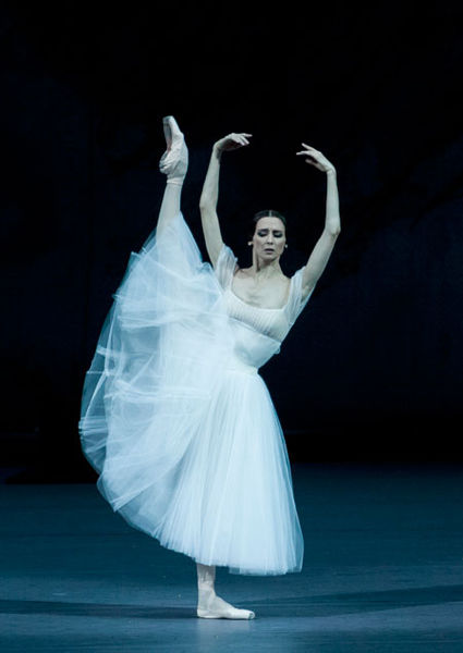 In the title part in Giselle.Photo by Elena Fetisova.