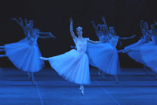  Maria Alexandrova as Myrtha. Photo by Elena Fetisova.