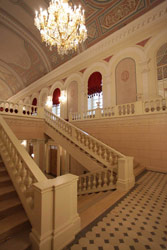 Staircase to the Main Foyer.Photo by Damir Yusupov