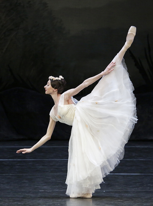 As the First Sylph in Sylphide. Photo by Damir Yusupov.