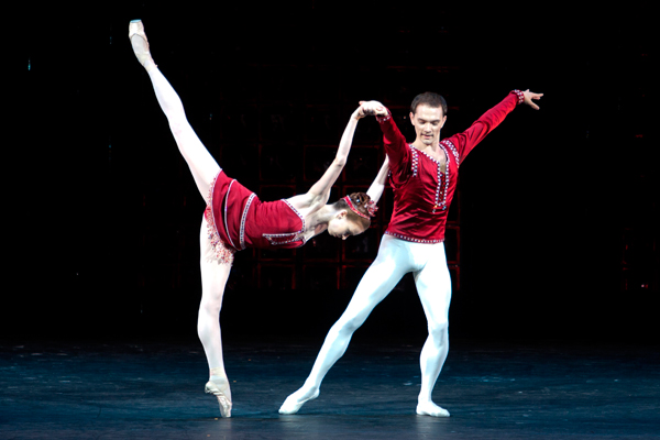 Rubies.<br/>Ekaterina Krysanova, Vyacheslav Lopatin.<br/>Photo by Elena Fetisova.