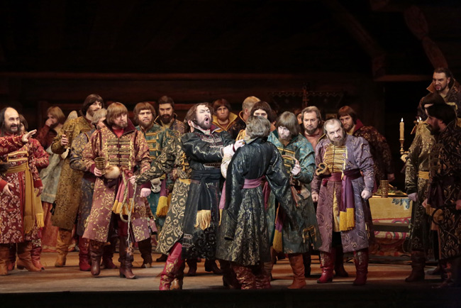 As Malyuta Skuratov in The Tsar’s Bride. Photo by Damir Yusupov.