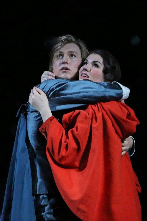 As Gerda in The Story of Kai and Gerda.Bogdan Volkov as Kai.Photo by Damir Yusupov.