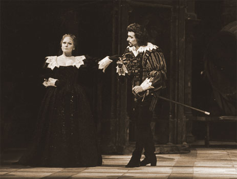 As Donna Anna in Don Giovanniat the Royal Opera.Photo from the personal archives.