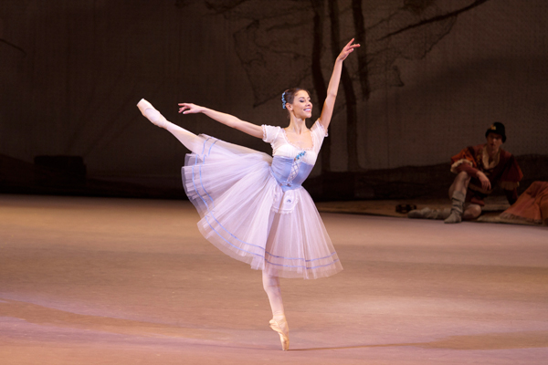 In the title part in Giselle. Photo by Elena Fetisova.