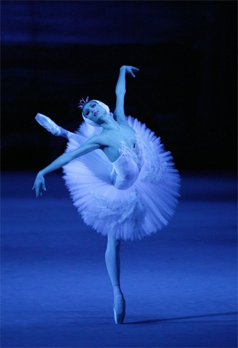 As Odette in Swan Lake. Photo by Damir Yusupov.