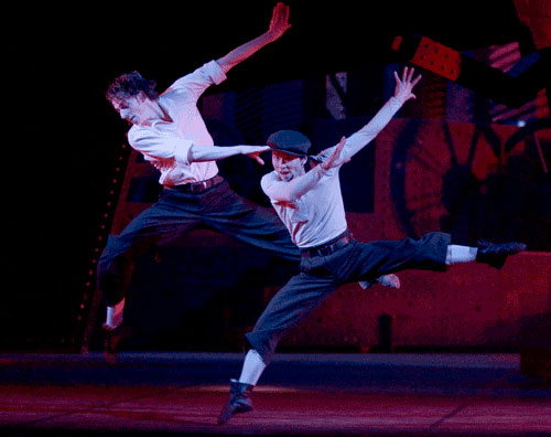 As Ivashka in Bolt.Denis Savin as Denis.Photo by Mikhail Logvinov.