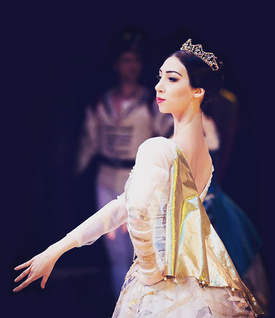 As Hungarian Bride in Swan Lake.Photo by Batyr Annadurdyev.