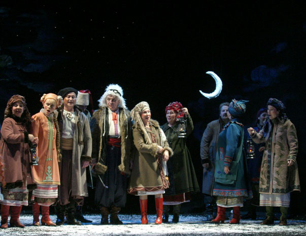 A scene from the performance. <br> Photo: archive of the Boris Pokrovsky Musical Theatre. 