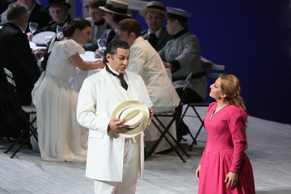 Nikolay Didenko as Count Rodolpho.<br/>Nina Minasyan as Lisa.<br/>Photo by Damir Yusupov.