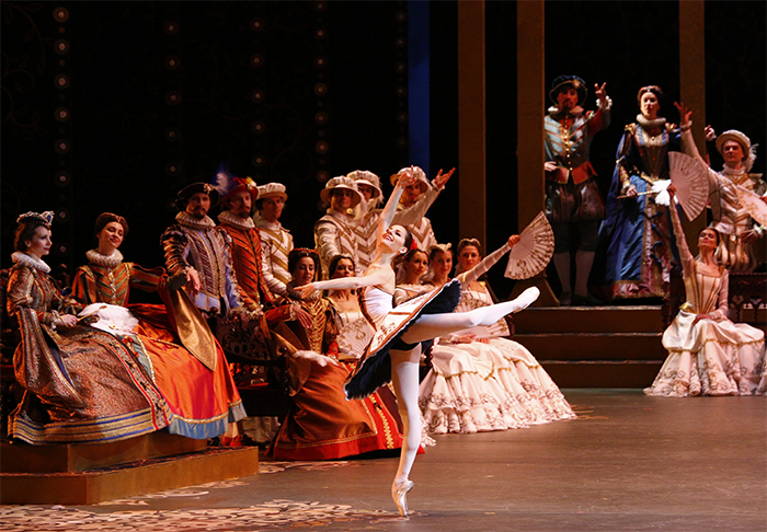 Don Quixote. The 1st variation in Grand Pas. Photo by Damir Yusupov.